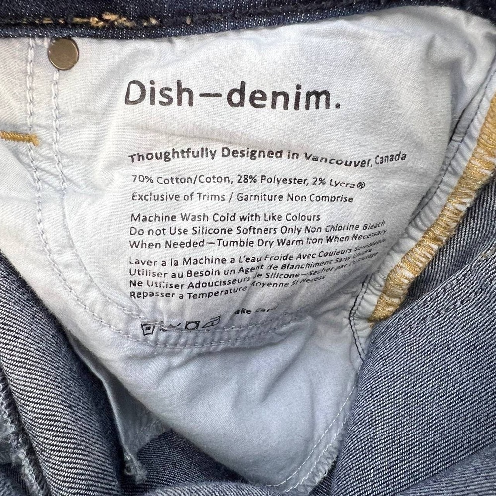 Dish Denim Women's Straight & Narrow Jeans Size W26 L32 - Picture 10 of 15